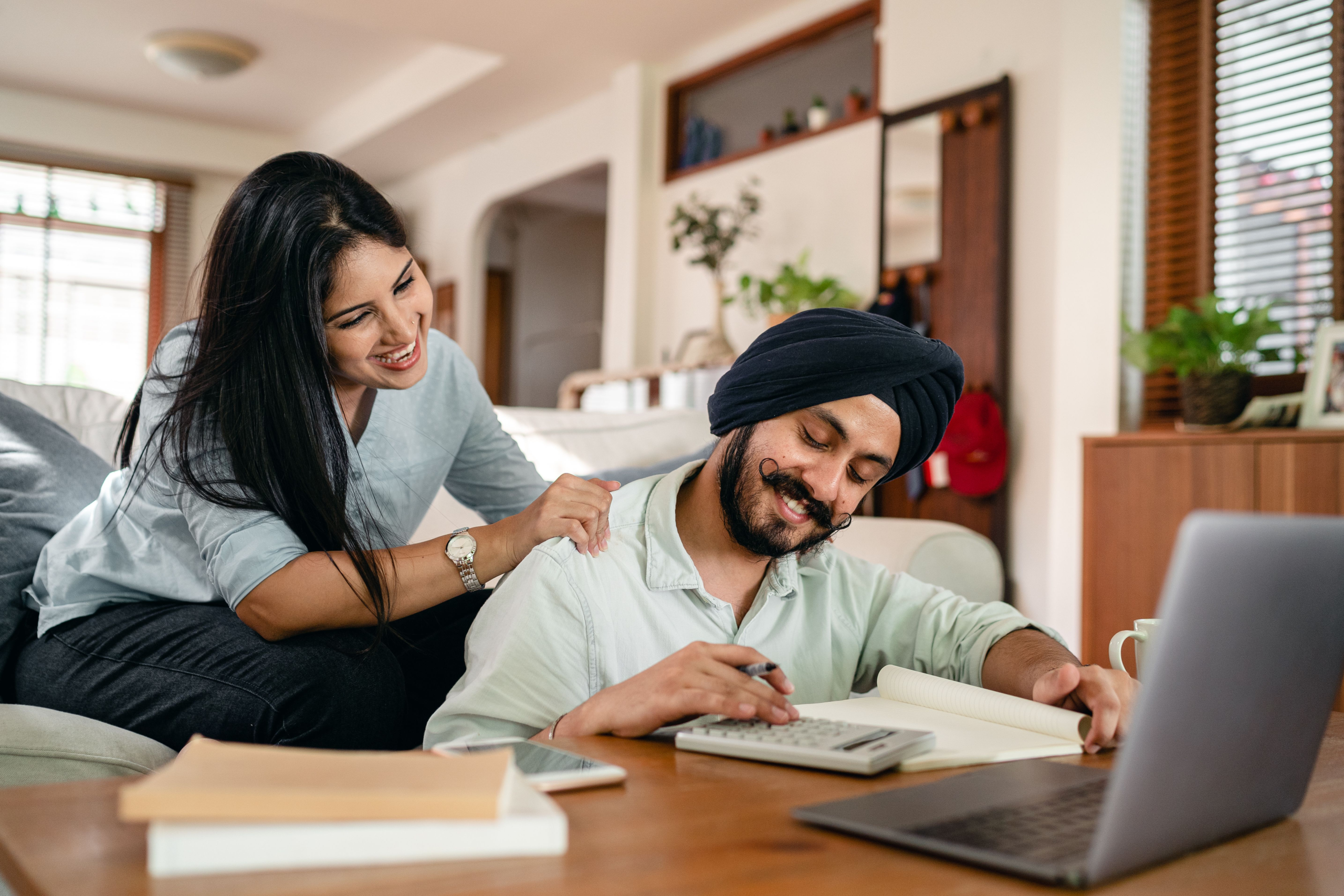 wealthy indian couple
